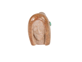 Iroquois Soapstone Pipe: Gallery Item 