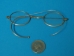 Vintage Wire Frame Glasses and Metal Case: Gallery Item - 1307-G01 (Y1ERK)
