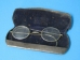 Vintage Wire Frame Glasses and Metal Case: Gallery Item - 1307-G01 (Y1ERK)