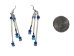 Porcupine 3-Quill Earrings: Gallery Item - 1374-10-G4722 (Y2LC03)