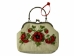 Hand Embroidered Burlap Handbag: Gallery Item - 1379-20-G2940 (Y1LRC)