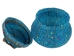 Handcrafted African Beaded Storage Container: Gallery Item - 1428-30-G8510 (Y2O)
