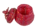 Handcrafted African Beaded Storage Container: Gallery Item - 1428-30-G8511 (Y2O)