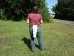 Wearable Cosplay Real Fox Tail with Belt Attachment: Gallery Item - 1429-F-G8524 (Y1GRB)