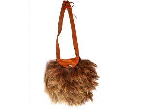 Icelandic Sheepskin and Cow Leather Bag: Gallery Item 