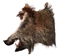Mounted Wild Boar Head: Small: Gallery Item - 20-70-G4510 (Y2N)