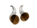 Pair of Polished Steer Horns: 34.5": Gallery Item - 304-P3436-G7532 (Y3HRE)