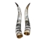 Pair of Polished Steer Horns: 34.5": Gallery Item - 304-P3436-G7532 (Y3HRE)