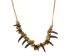 Real Iroquois Coyote Claw Necklace: 10-Claw: Gallery Item - 368-610-G4776 (9UC1)