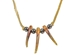 Real Iroquois Badger Claw Necklace: 3-Claw: Gallery Item - 368-703-G4782 (Y2H)