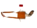 Coyote Fur and Cow Leather Bag with Tail: Gallery Item - 431-10-G7511 (Y1GRK)