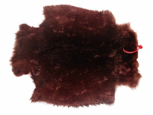 Sheared Beaver Skin: Dyed and Acid-Washed: Gallery Item 