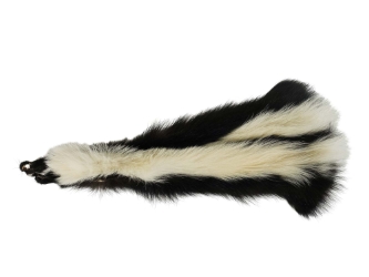 Skunk Skin without Tail: Gallery Item skunk hides, skunk pelts, skunk furs