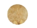 18" Hair-On Goat Rawhide Disc: Gallery Item - 55-50-18H-G6377 (Y2JRK)