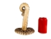 Two-Headed Mounted Real Texas Western Diamondback Rattlesnake Striker: 39": Gallery Item - 598-M102H2-G7920 (Y2LRG)