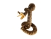 Two-Headed Mounted Real Texas Western Diamondback Rattlesnake Striker: 39": Gallery Item - 598-M102H2-G7920 (Y2LRG)