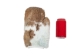 Single Spotted Rabbit Fur Massage Mitt: Gallery Item - 696-9SP-S-G4810 (Y1X)