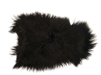 Icelandic Sheepskin: Blacky Brown: 90-100cm or 36" to 40": Gallery Item 