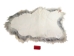 Icelandic Sheepskin: Gray: 110-120cm or 44" to 48": Gallery Item - 7-205-G4106 (Y2F)