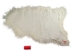 Icelandic Sheepskin: Creamy White: 120-130cm or 48" to 52": Gallery Item - 7-301-G4032 (Y2F)
