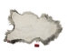 Icelandic Sheepskin: Gray: 130-140cm or 52" to 56": Gallery Item - 7-405-G6455 (Y1LRT)