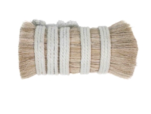 Double Drawn Horse Hair: White: 5.75": Gallery Item 