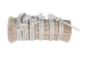 Double Drawn Horse Hair: White: 6": Gallery Item 