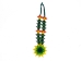 Colombian Beaded 3D Flower Necklace: Gallery Item - 1246-N02-G6130 (Y2KC13)
