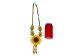 Colombian Beaded 3D Flower Necklace: Gallery Item - 1246-N02-G6131 (Y2KC13)