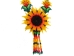 Colombian Beaded 3D Flower Necklace: Gallery Item - 1246-N02-G6131 (Y2KC13)