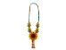 Colombian Beaded 3D Flower Necklace: Gallery Item - 1246-N02-G6131 (Y2KC13)