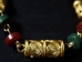Reproduction Pre-Colombian Earring & Bracelet Jewelry Set: Gallery Item - 1249-10-G01 (Y1GRK)