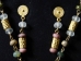 Reproduction Pre-Colombian Earring, Necklace & Bracelet Jewelry Set: Gallery Item - 1249-10-G04 (Y1GRK)