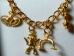 Reproduction Pre-Colombian Charm Bracelet: Gallery Item - 1249-20-G02 (Y1GRK)