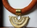 Reproduction Pre-Colombian Choker and Earring Jewelry Set: Gallery Item - 1249-20-G03 (10URM1)