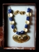 Reproduction Pre-Colombian Earring & Necklace Jewelry Set: Gallery Item - 1249-20-G05 (Y1GRK)