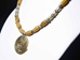 Pre-Colombian Spiral Bead Necklace: Gallery Item - 1249-20-G11 (10URM1)