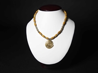 Pre-Colombian Spiral Bead Necklace: Gallery Item 