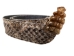 7/8" Real Eastern Diamondback Rattlesnake Hat Band with Rattle: Gallery Item - 1344-HB162RR-G6502 (Y1FRB)