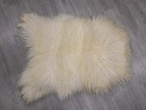 Greenlandic Sheepskin: Natural White: Gallery Item 