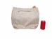Hand Embroidered Burlap Tote Bag: Gallery Item - 1379-30-G4968 (Y3JRK)