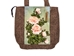 Hand Embroidered Burlap Tote Bag: Gallery Item - 1379-30-G4969 (Y3J)