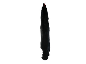 Black Dyed Fox Skin: Fashion Quality: Gallery Item 