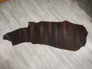 Calf Leather: #2/#3 Quality: "Bison" Brown: Gallery Item 