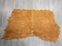 Traditionally Brain-Tanned Smoked Moosehide: Gallery Item 