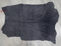Pig Suede Tannery Run: Charcoal: 10 sq ft: Gallery Item 