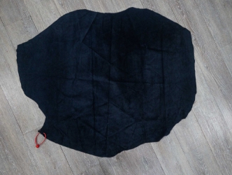 Pig Suede Tannery Run: Navy: 7.3 sq ft: Gallery Item 