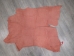 Pig Suede Tannery Run: Salmon: 11.7 sq ft: Gallery Item - 296-1-SM-G1561 (Y1GRB)