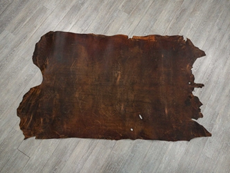 Distressed Woodland Pig Leather: Natural (22.5 sq ft): Gallery Item 