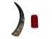 Polished Steer Horn: 15.25": Gallery Item   - 304-15-18-G4892 (Y3HRH)